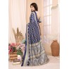 Womens Woven Printed Art Silk Saree with Unstitched Blouse Material