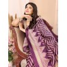 Womens Woven Printed Art Silk Saree with Unstitched Blouse Material