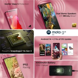 Motorola G85 5G (Viva Magenta, 128 GB)  (8 GB RAM)