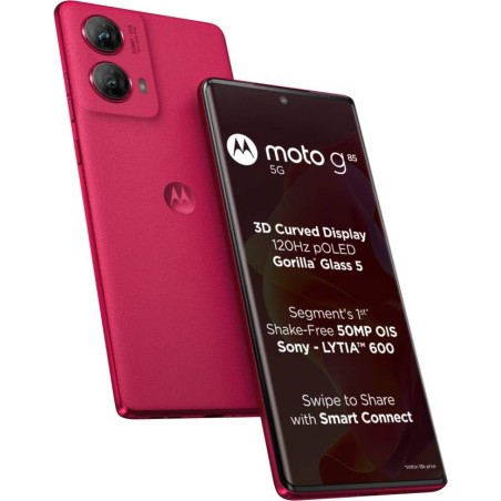 Motorola G85 5G (Viva Magenta, 128 GB)  (8 GB RAM)