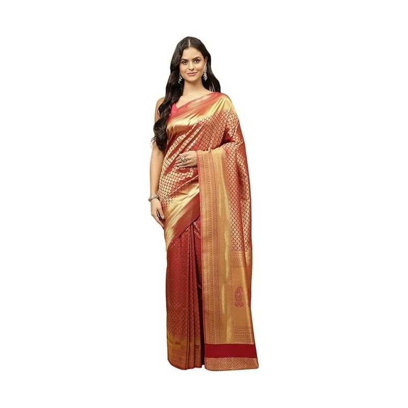 Women Saree With Blouse Piece Set