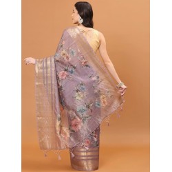 Women Saree With Blouse Piece Set