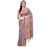 Women Saree With Blouse Piece Set