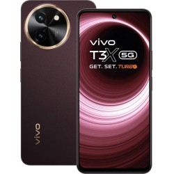 vivo T3x 5G (Crimson Bliss, 128 GB)  (6 GB RAM)