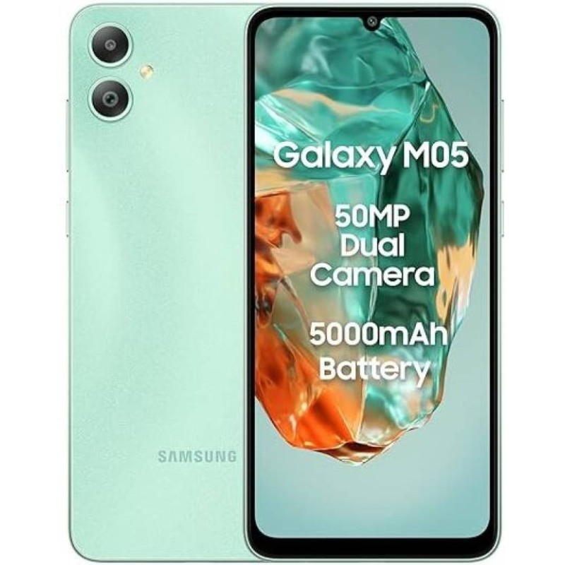 SAMSUNG M05 (Mint Green, 64 GB)  (4 GB RAM)