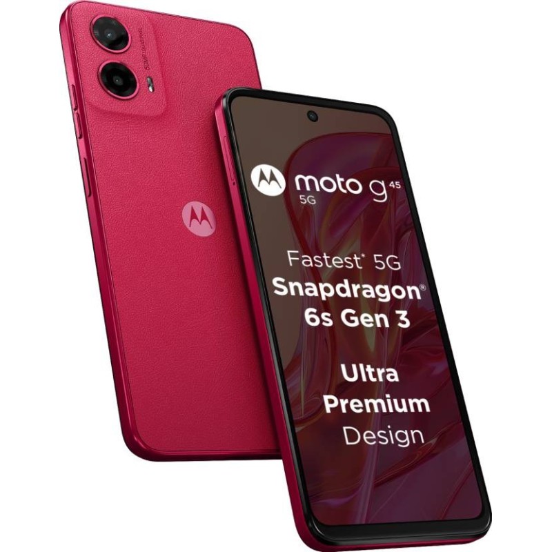 Motorola g45 5G (Viva Magenta, 128 GB)  (4 GB RAM)